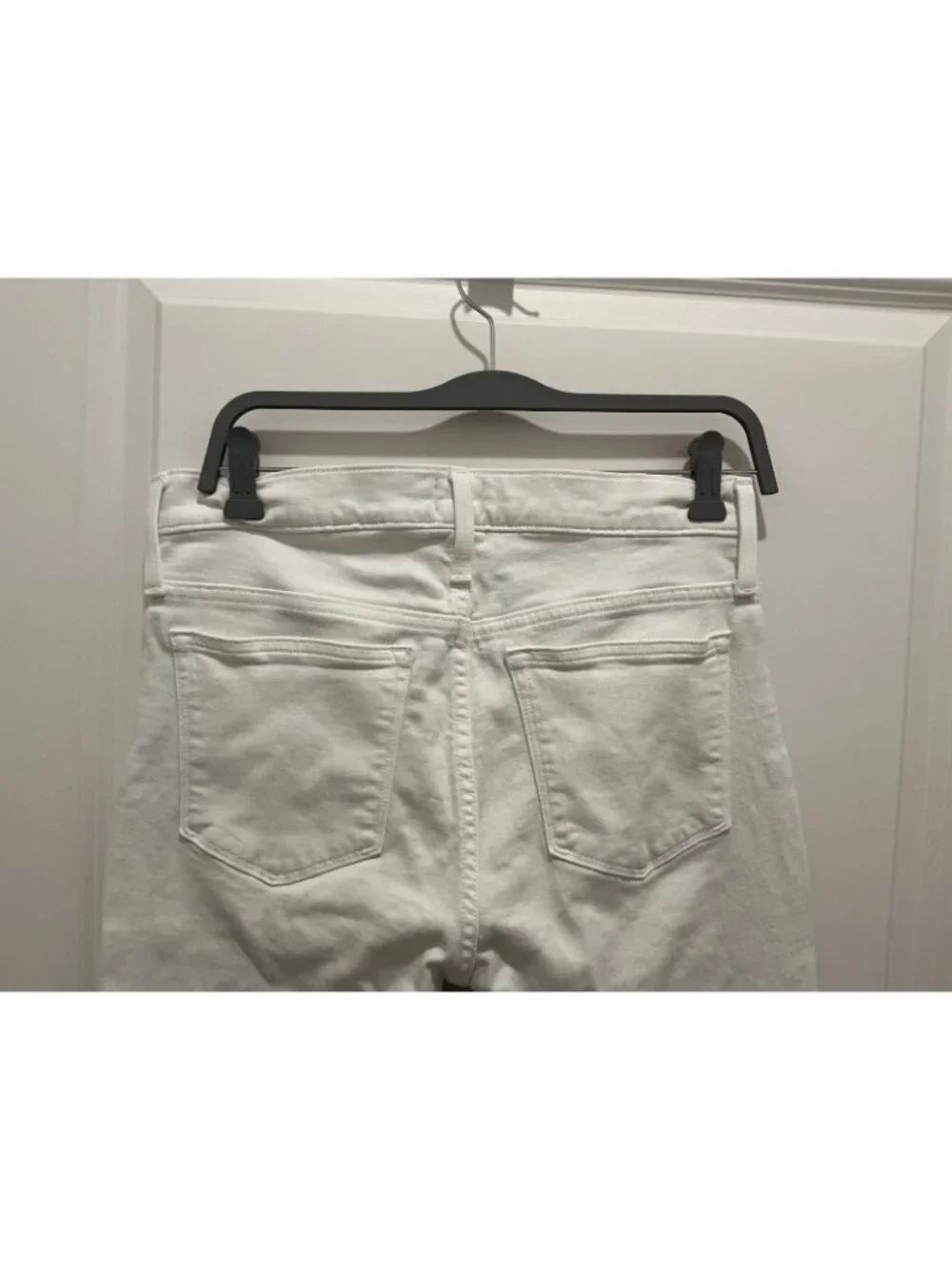 J. Crew White Jean Size 30 Women’s White 9” Mid-Rise Skinny Fit - Picture 5 of 11